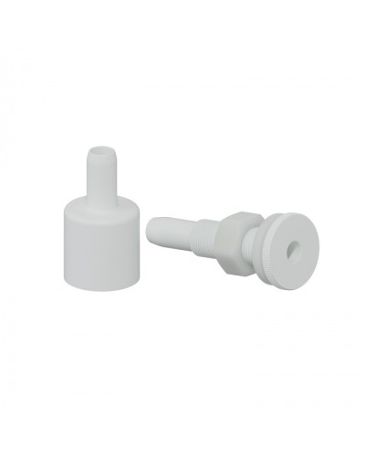 Наконечник для капиляра для подвесного потолка, без отверстия под сверло0-6 мм (49012) в Чебоксарах Аксессуары для кабель-канала Pintop.ru