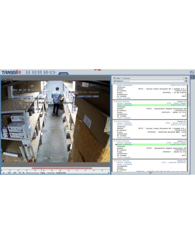 ПО для подключение 1-й дополнительной видеокамеры к системе событийного видеоконтроля складских операций TRASSIR ActiveStock Cam в Чебоксарах Системы видеонаблюдения Pintop.ru