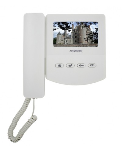 Домофон AccordTec AT-VD433C EXEL WHITE в Чебоксарах Многоабонентные системы Pintop.ru
