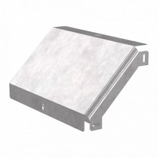 Угол вертикальный внешний 90 градусов с крышкой Стандарт 400х50 Промрукав (PR16.0583)