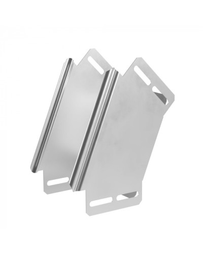 Угол вертикальный внешний 90 градусов Стандарт INOX (AISI 304) 100х100 Промрукав (PR16.2990) в Чебоксарах Аксессуары для лотков Pintop.ru