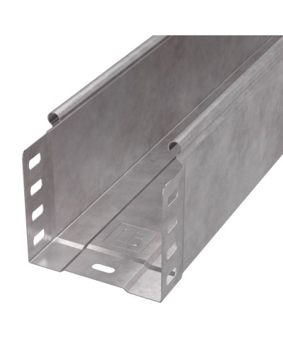 Лоток неперфорированный Стандарт HDZ 100х100х3000 (1,0 мм) (6 м/уп) Промрукав (PR16.2158) в Чебоксарах Кабельные лотки Pintop.ru