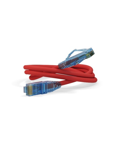 Патч-корд U/UTP Hyperline PC-LPM-UTP-RJ45-RJ45-C6-15M-LSZH-RD в Чебоксарах Патчкорды (медные) Pintop.ru
