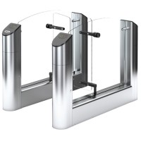 Гибрид центрального модуля турникета с картоприемником с высокими створками Oxgard Praktika T-04-GCMТК-2R-660/900 (Mifare)