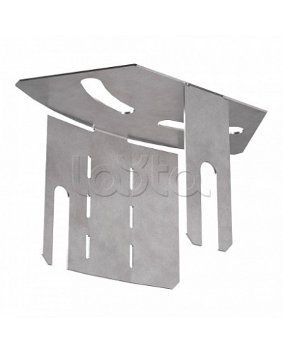 Крышка угла горизонтального изменяемого 0-45 градусов Стандарт 50 Промрукав (PR16.1003) в Чебоксарах Аксессуары для кабель-канала Pintop.ru