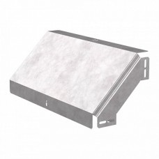 Угол вертикальный внешний 90 градусов с крышкой Стандарт 500х80 Промрукав (PR16.0587)