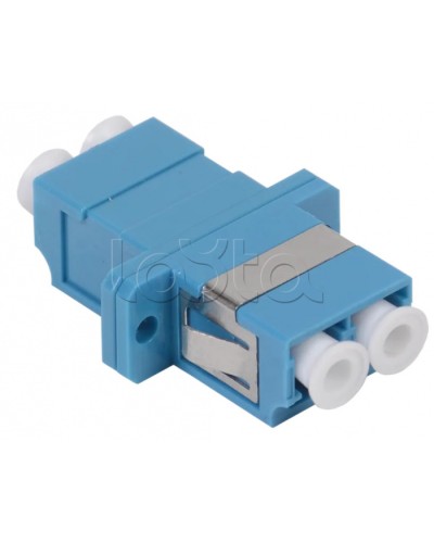 Проходной адаптер LC-LC, (SM/MM), UPC, (Duplex) ITK (FC1-LCULCU2C-SM) в Чебоксарах Проходные адаптеры и розетки оптические Pintop.ru