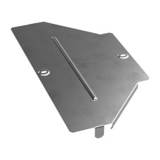 Крышка переходника симметричного Стандарт INOX (AISI 304) 400х200 Промрукав (PR16.5976)