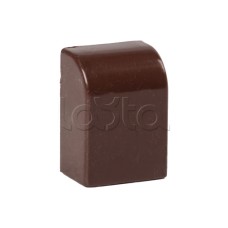Заглушка (15х10) (4 шт) темное дерево EKF-Plast (ecd-15-10x4)