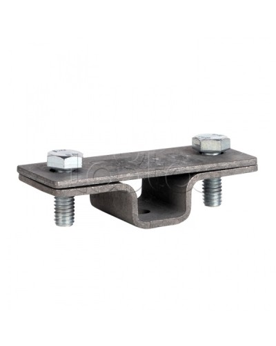 Держатель для полосы горячеоцинкованный EKF PROxima (lp-31540) в Чебоксарах Держатели, клипсы, скобы Pintop.ru