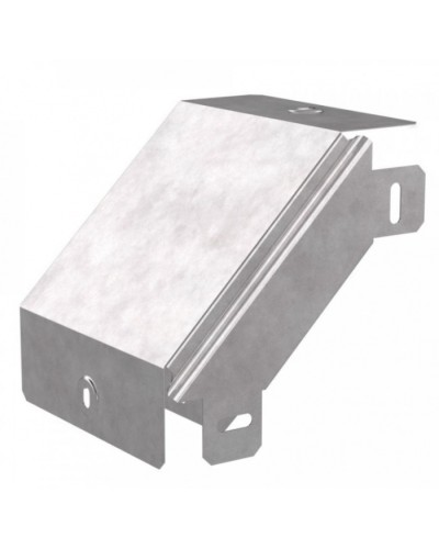 Угол вертикальный внешний 90 градусов с крышкой Стандарт 150х50 Промрукав (PR16.0545) в Чебоксарах Аксессуары для лотков Pintop.ru