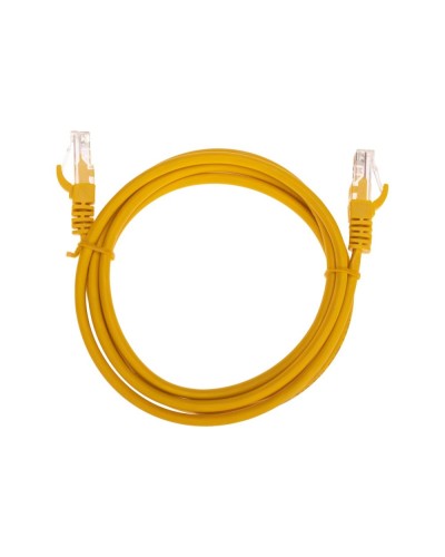 Патч-корд U/UTP, CAT 5e, RJ45-RJ45, 26AWG, LSZH, желтый, 1,5м REXANT 02-0105-105 в Чебоксарах Патчкорды (медные) Pintop.ru