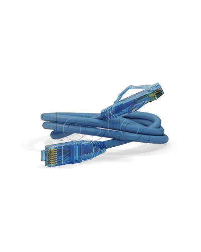 Патч-корд RJ45-RJ45, 4 пары, UTP, кат.6, LSZH (2м) Hyperline PC-LPM-UTP-RJ45-RJ45-C6-2M-LSZH-BL в Чебоксарах Патчкорды (медные) Pintop.ru