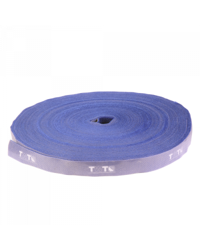 Хомут-липучка шириной 20 мм, 30 м, синий TWT (TWT-VCM30M-BL) в Чебоксарах Стяжки-хомуты Pintop.ru