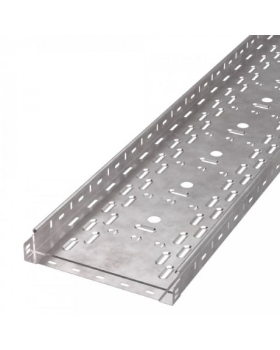 Лоток перфорированный Стандарт HDZ 300х50х3000 (0,8 мм) (12 м/уп) Промрукав (PR16.1236) в Чебоксарах Кабельные лотки Pintop.ru