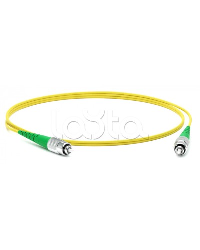 Патч-корд волоконно-оптический Hyperline FC-S2-9-FC/AR-FC/AR-H-0.5M-LSZH-YL в Чебоксарах Патч-корды оптические Pintop.ru