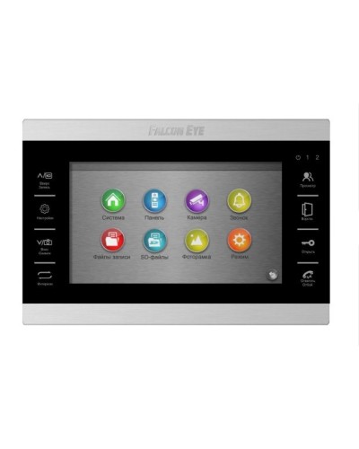 Видеодомофон Falcon Eye Atlas Plus HD (Black) в Чебоксарах Абонентские видеоустройства Pintop.ru