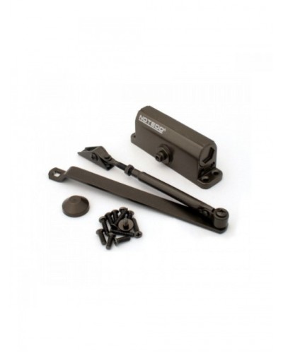 Доводчик NOTEDO DC-070-I EN3 (коричневый RAL 8016) в Чебоксарах Доводчики Pintop.ru