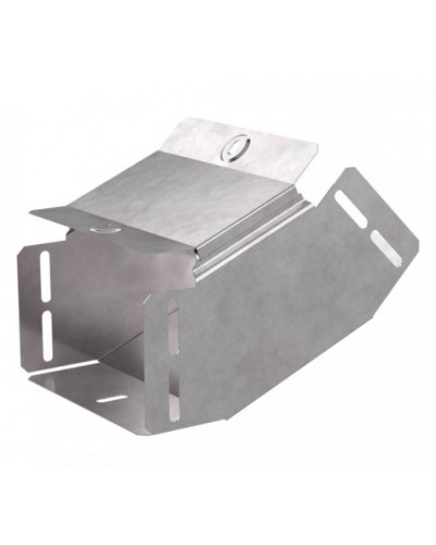 Угол вертикальный внутренний 45 градусов с крышкой Стандарт 150х100 Промрукав (PR16.0538) в Чебоксарах Аксессуары для лотков Pintop.ru