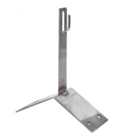 Держатель кровельный на конёк, 100/65мм, NI EKF PROxima (lp-d2202-ni)