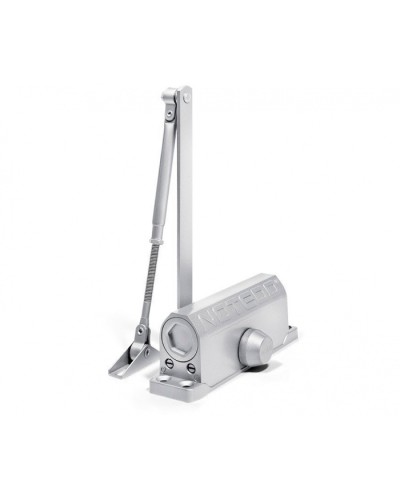 Доводчик дверной с рычажной тягой DC-065 EN3/4/5, серебро NOTEDO DC065S в Чебоксарах Доводчики Pintop.ru