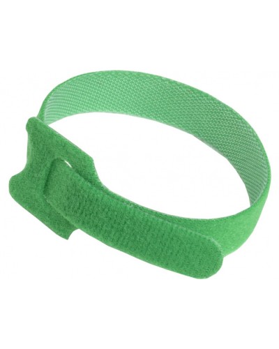 ITK Хомут-липучка ХКл 14х310мм с м/з зеленый (100шт) (HKVG-W14-L310) в Чебоксарах Стяжки-хомуты Pintop.ru