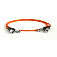 Патч-корд волоконно-оптический Hyperline FC-D2-50-FC/PR-FC/PR-H-1M-LSZH-OR