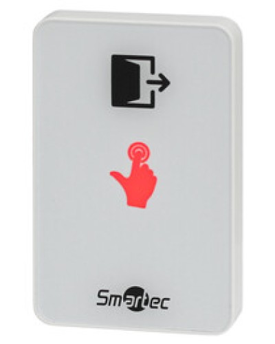 Сенсорная кнопка выхода накладная Smartec ST-EX410L-WT в Чебоксарах Кнопки выхода Pintop.ru