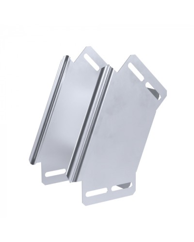 Угол вертикальный внешний 90 градусов Стандарт INOX (AISI 316) 100х100 Промрукав (PR16.3020) в Чебоксарах Аксессуары для лотков Pintop.ru