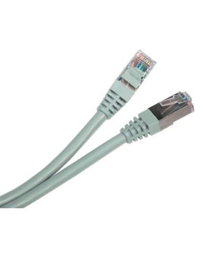 Патч-корд экранированный реверсивный Hyperline PC-LPM-STP-RJ45-REV-RJ45-C5e-15M-LSZH-GY в Чебоксарах Патчкорды (медные) Pintop.ru