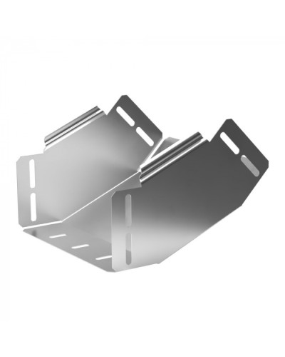 Угол вертикальный внутренний 45 градусов Стандарт INOX (AISI 304) 200х100 Промрукав (PR16.3150) в Чебоксарах Аксессуары для лотков Pintop.ru