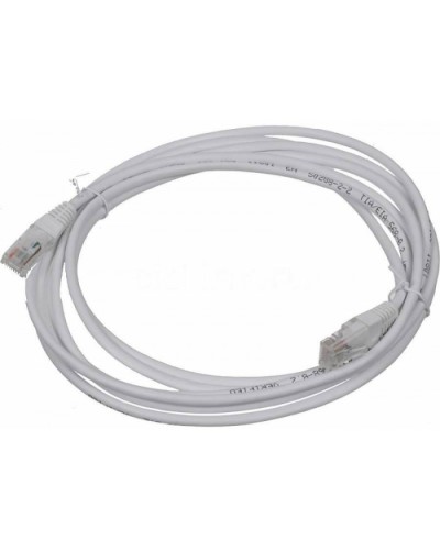 Патч-корд RJ45 TWT UTP кат.5e, с заливными колпачками, 1 м, серый TWT TWT-45-45-1.0-GY в Чебоксарах Патчкорды (медные) Pintop.ru