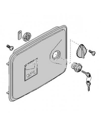 Дверца замка разблокировки FERNI Came 119RID136 в Чебоксарах Запчасти для шлагбаумов и автоматики Pintop.ru