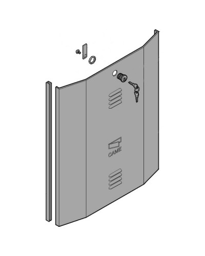Дверца с замком BY-3500T Came 119RIY059 в Чебоксарах Запчасти для шлагбаумов и автоматики Pintop.ru
